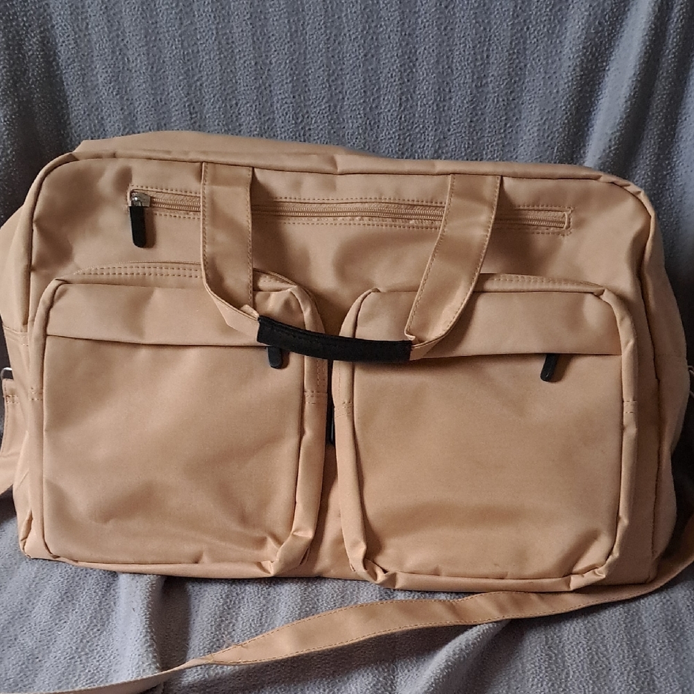 Laptop Bag Light Brown Unbranded Like New Bag